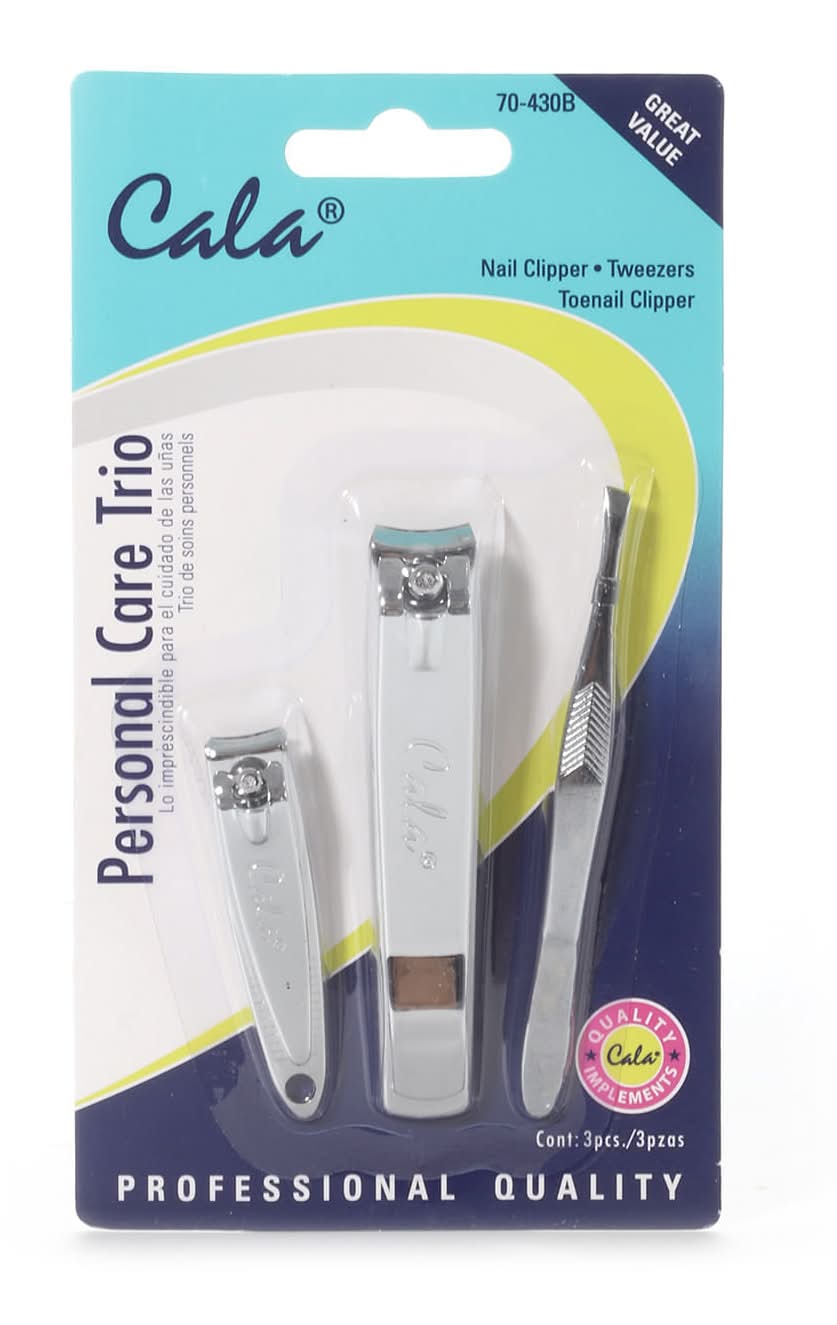 CALA · Kit cortauñas y pinza para ceja (40 g)