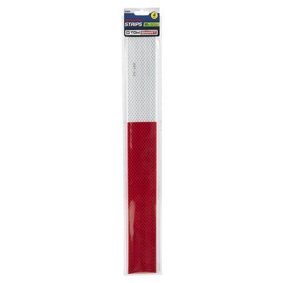 18" Reflective Strips 4 Pk Red