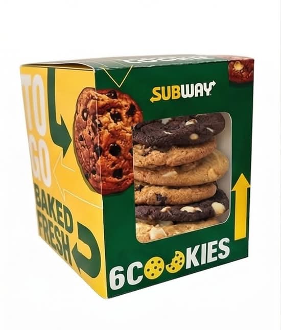 Pack 6 Galletas 🍪 (sabores según disponibilidad)