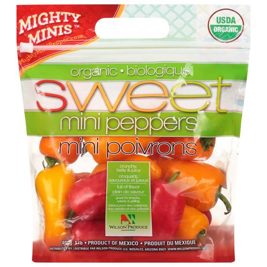 Mighty Minis Organic Sweet Mini Peppers