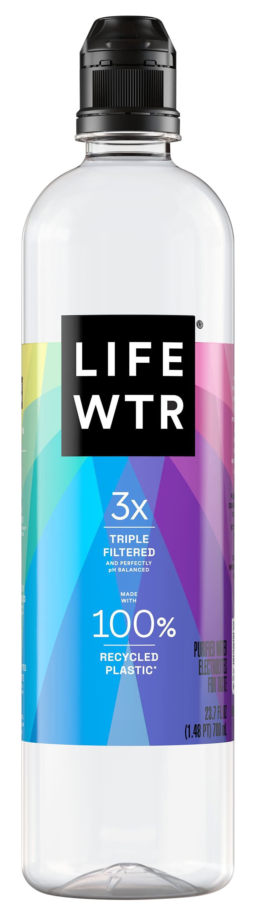 LifeWTR Triple Filtered Purified Water (23.7 fl oz)