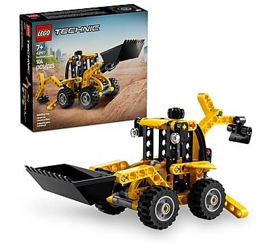 LEGO Technic Backhoe Loader, 104 Pieces (42197)