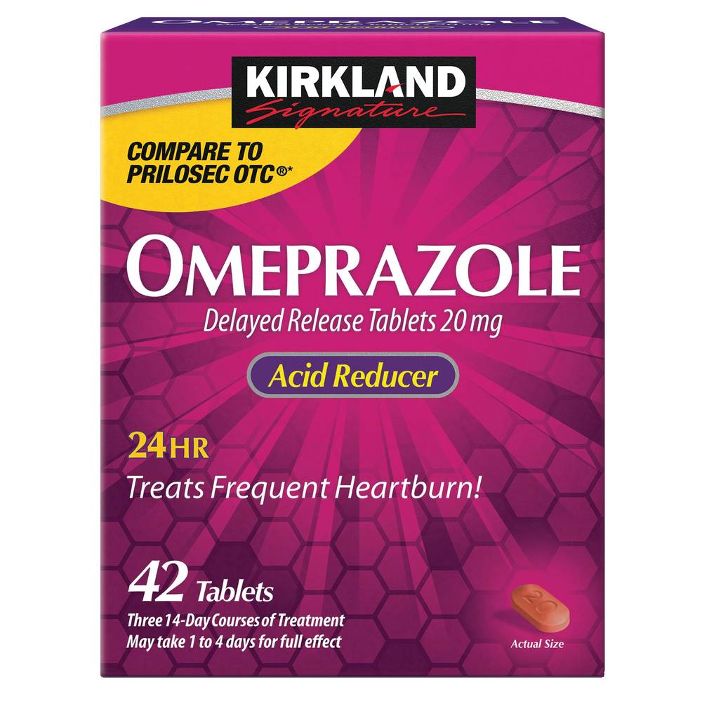 Kirkland Signature Omeprazole 20 mg., 42 Tablets