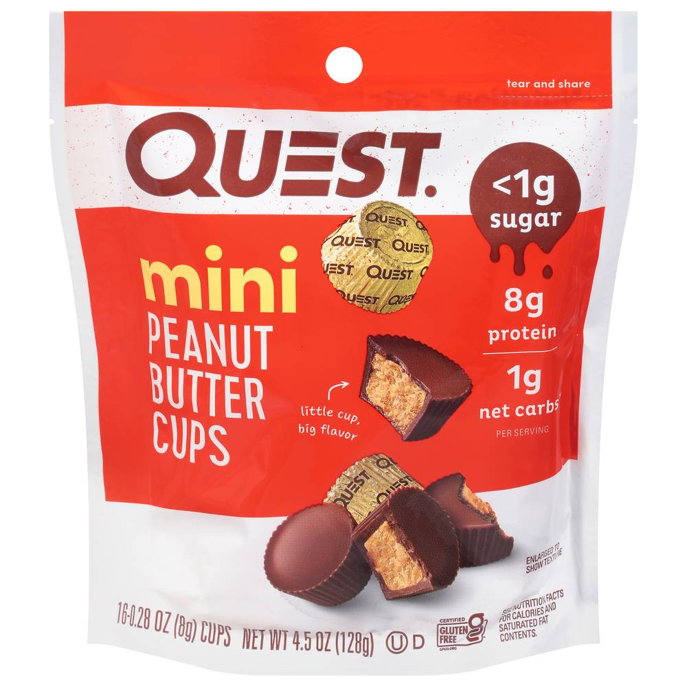 Quest Mini Peanut Butter Cups (0.28 oz, 16 ct)