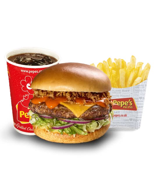 Korean Lamb Burger - Meal