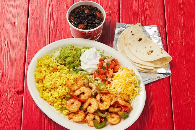 Fajita Shrimp Plate