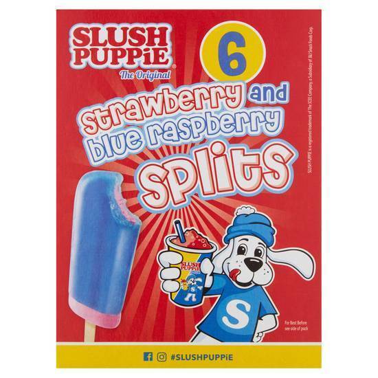 Slush Puppie 6X65 Raspberry & Strawberry Splits