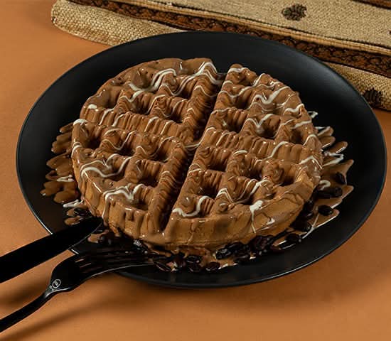 Coffee waffle