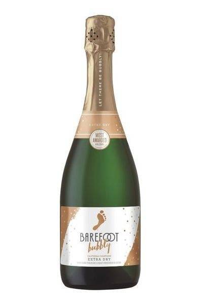 Barefoot Bubbly Extra Dry California Champagne (750ml bottle)