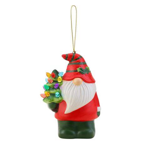 Ceramic Christmas Tree Gnome – Now and Then of Rockmart, Inc