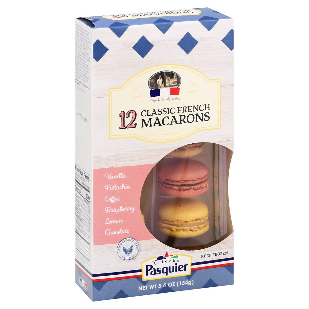 Brioche Pasquier Classic French Macarons (assorted)