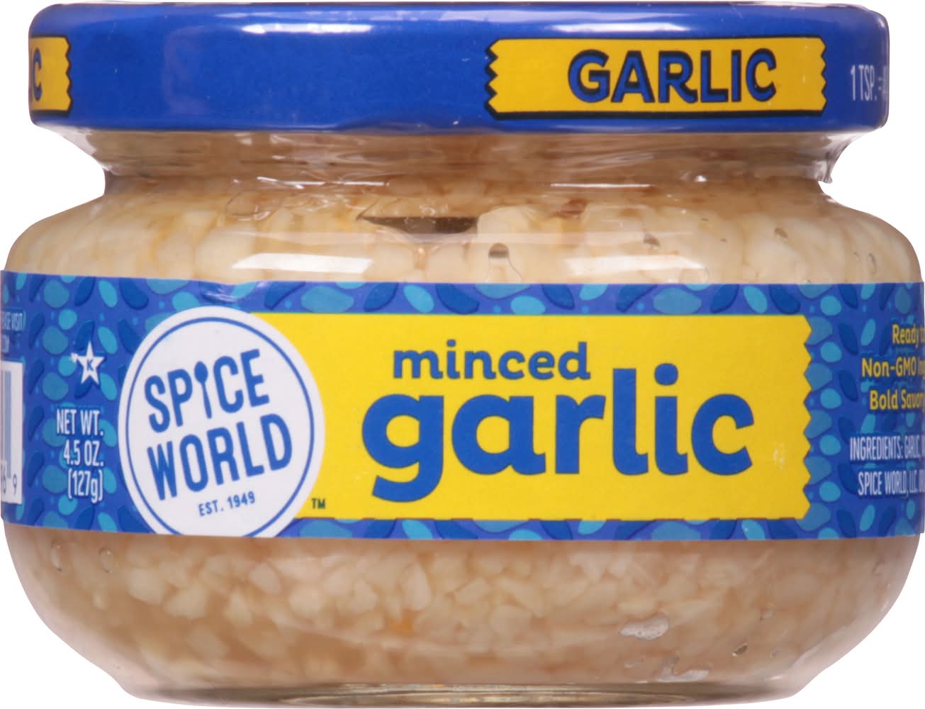 Spice World Minced Garlic (4.5 oz)