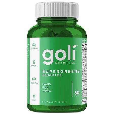 Goli Super Greens Gummies - 60.0 ea