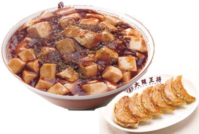 餃子麻婆丼セット