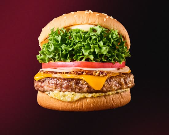 黒毛和牛チーズバーガー～Wagyu beef cheese burger～