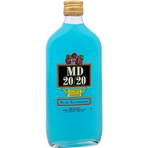 MD 20/20 Blue Raspberry Flavored Wine 750mL