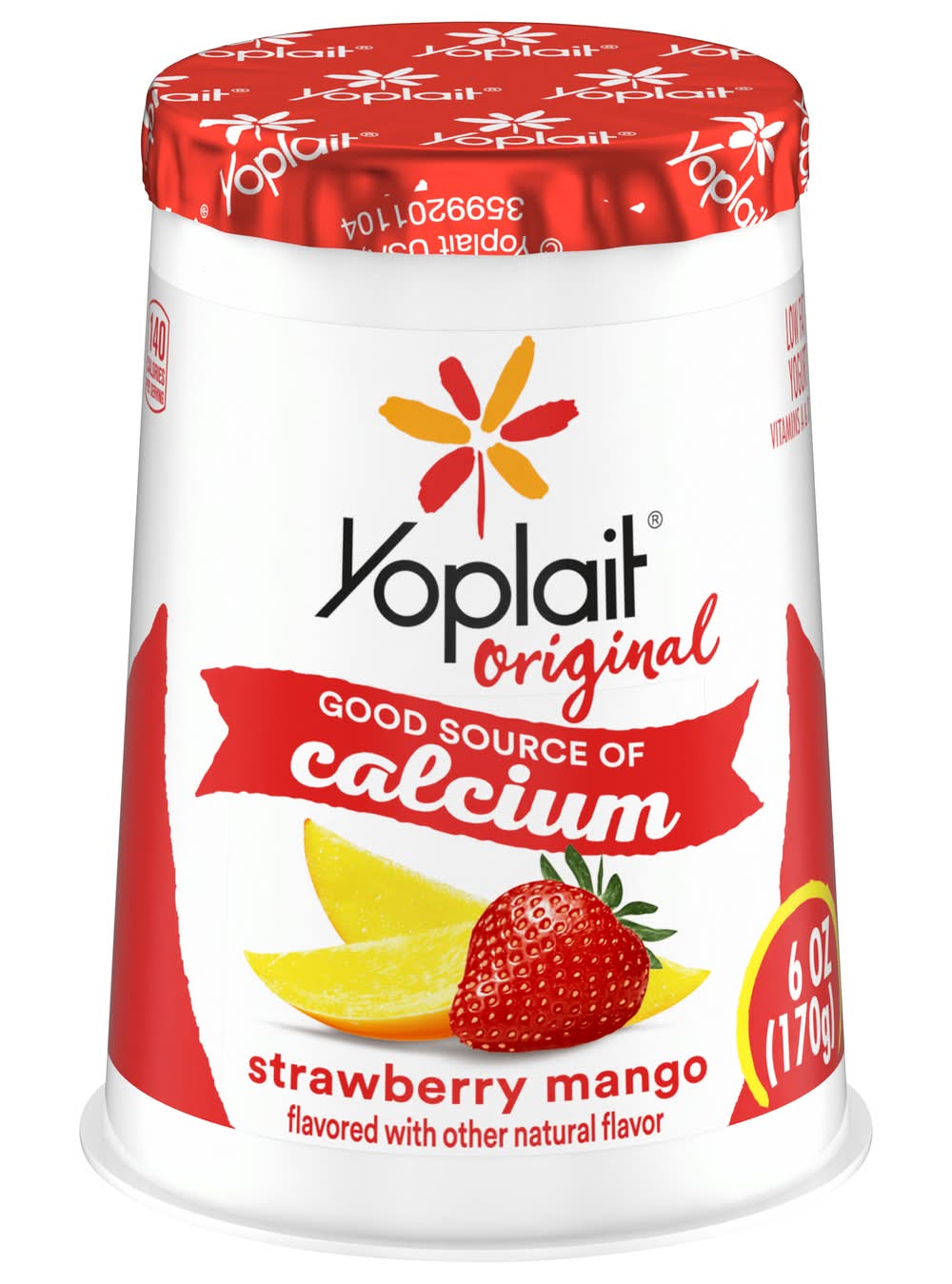 Yoplait Original Strawberry Mango Yogurt (6 oz)