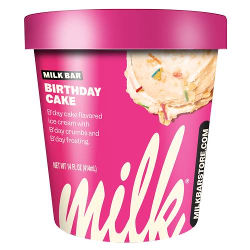 Milk Bar Birthday Cake Ice Cream Pint