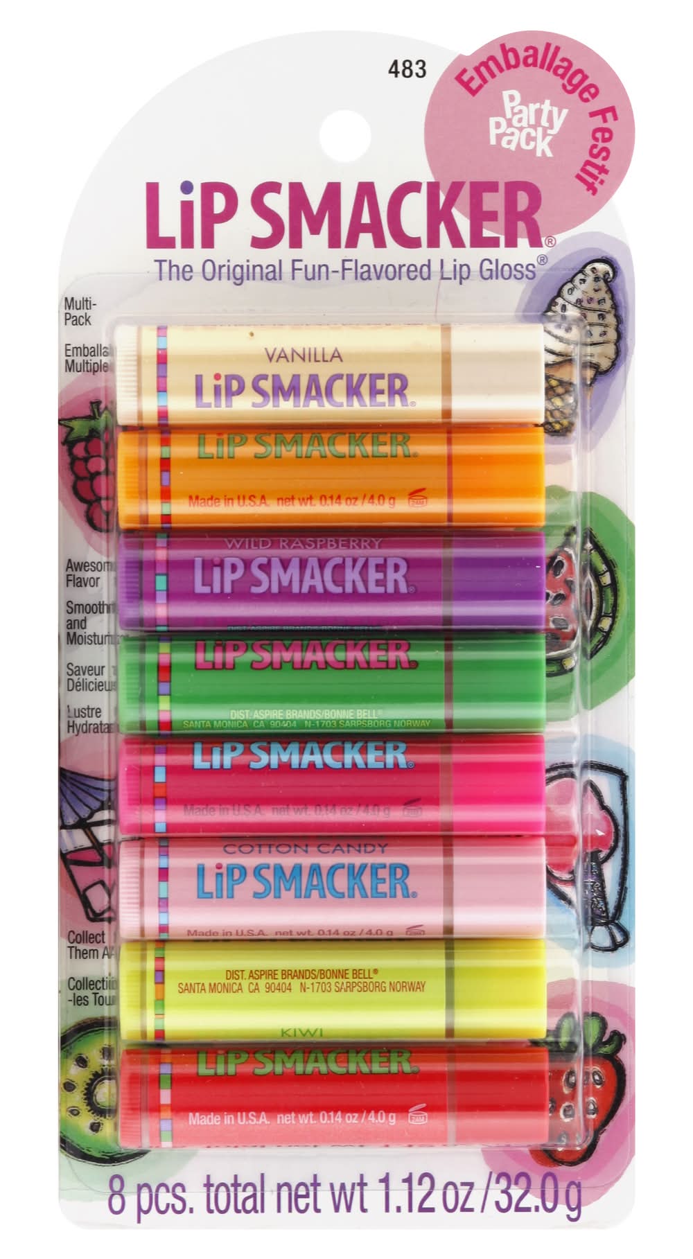 Lip Smacker Lip Balm Party pack (1.2 oz)