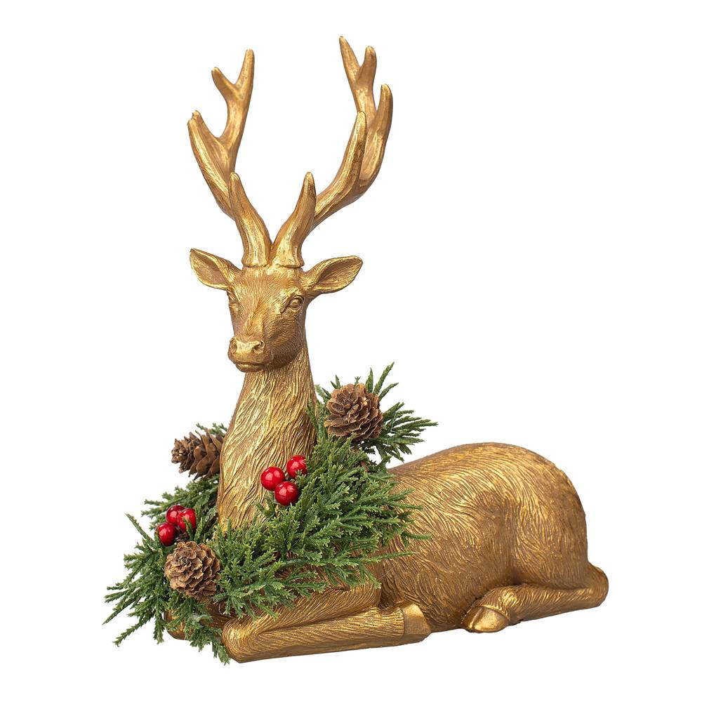 Holiday Living 10-in Deer Christmas Decor | 88C1043A