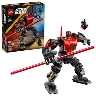 LEGO Star Wars Darth Maul Mech Building Set 75411 Ages 6+ (143 ct)