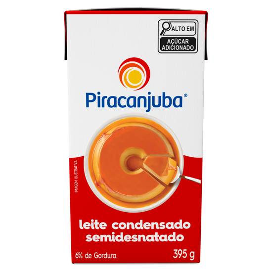 Piracanjuba leite condensado semidesnatado (395 g)