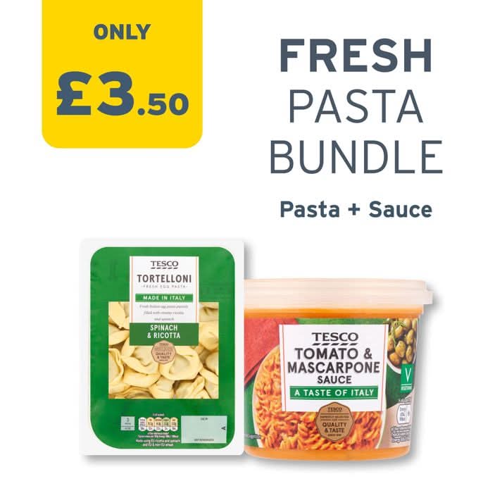 £3.50: Fresh Pasta Bundle
