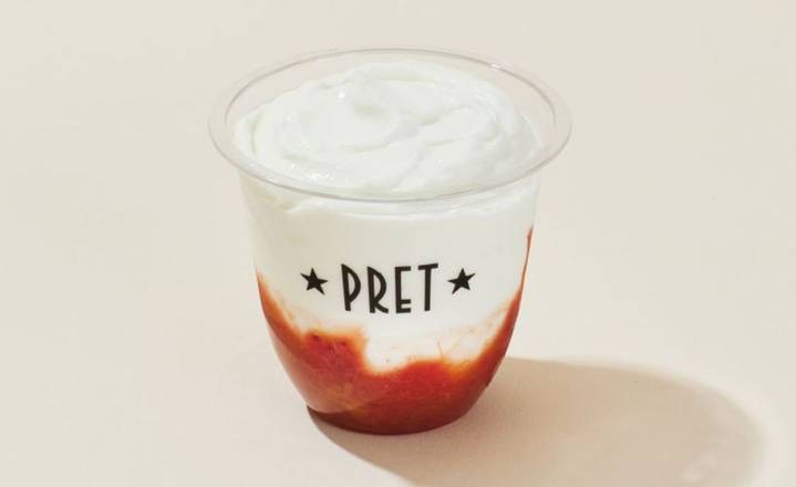 Strawberry Yogurt Pot