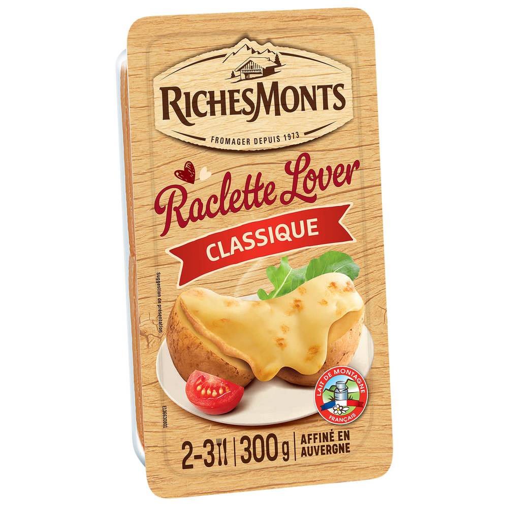 RichesMonts - Fromage à raclette classique (300g)