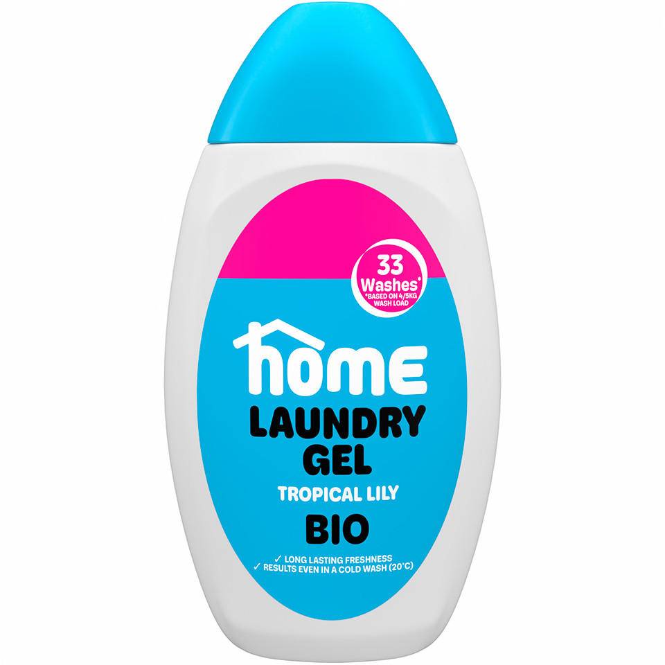 Home 970ml Tropical Lily Laundry Gel Bio