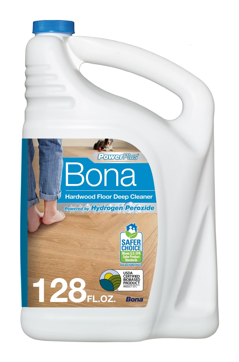 Bona PowerPlus Unscented Liquid Floor Cleaner 128 -fl oz