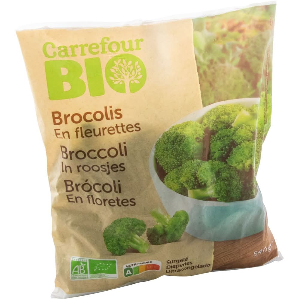 Carrefour Bio Brocolis en Fleurettes 540g