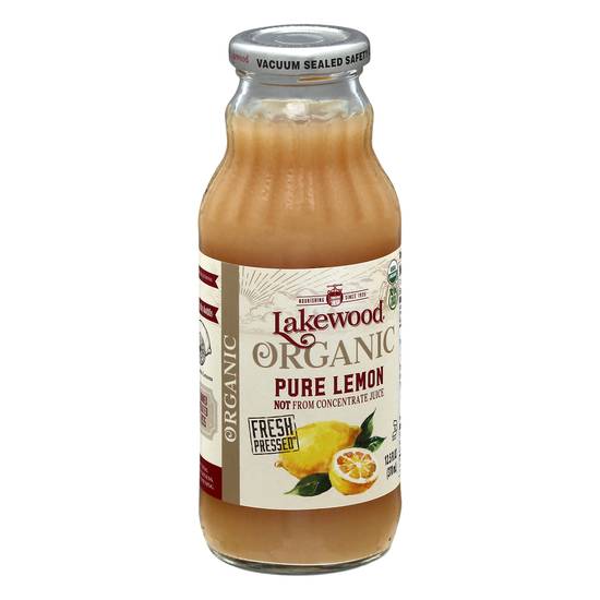 Lakewood Organic Pure Lemon Juice (12.5 fl oz)