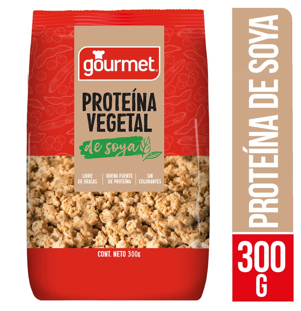 Gourmet · Proteína vegetal de soya (300 g)