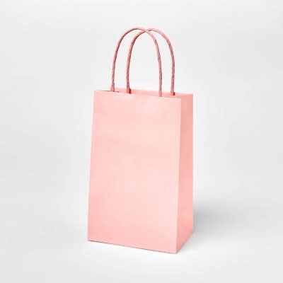 Spritz Tote Gift Bag, XS, Pink
