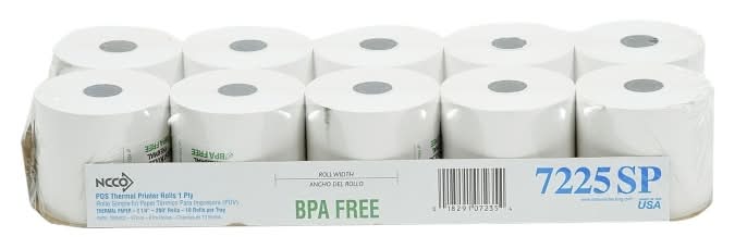 Ncco Thermal Register Roll 2.25In X 200Ft (4 units)