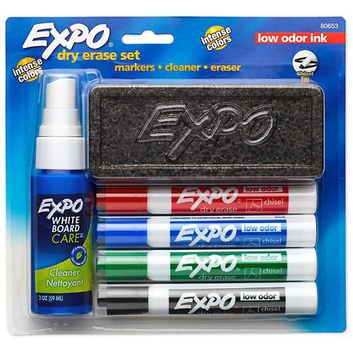 Expo Starter Kit with Eraser and Cleaner - 1.0 ea