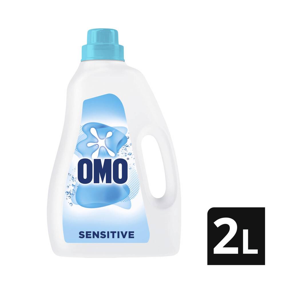 Omo Sensitive Laundry Liquid Detergent 40 Washes 2L
