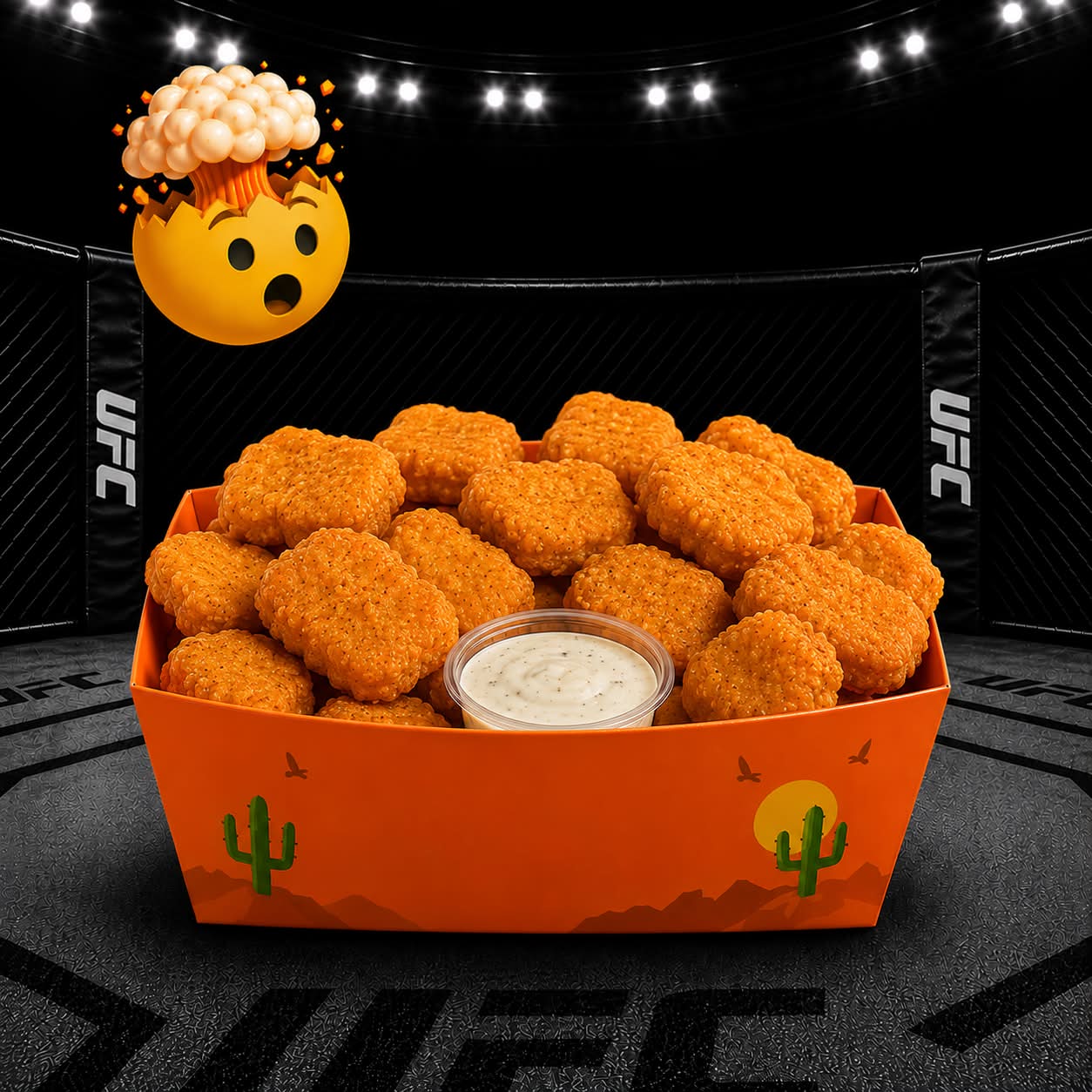 Nuggets x6 Jab 🍗 (85% satisfaction, 120 notes)