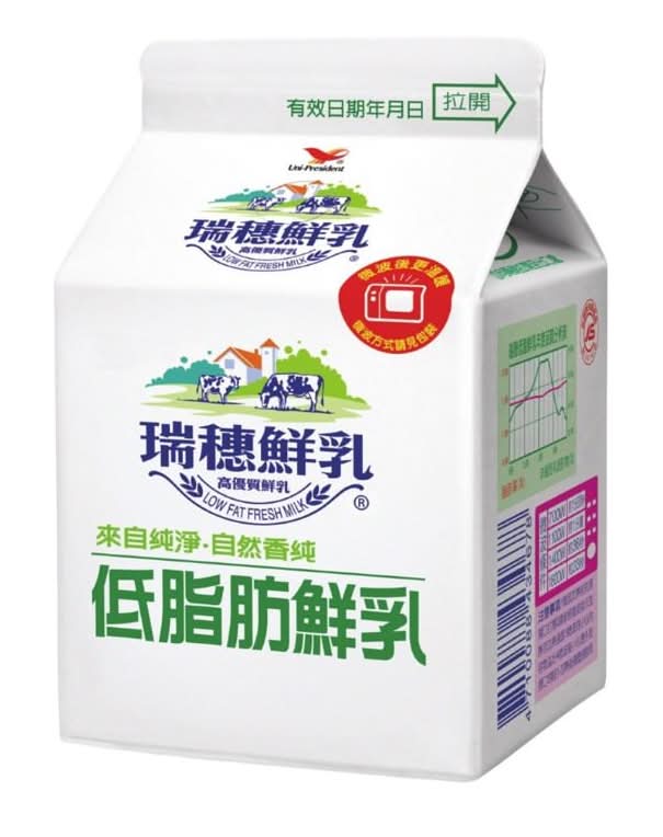 統一瑞穗鮮乳 低脂鮮乳 (290 mL)