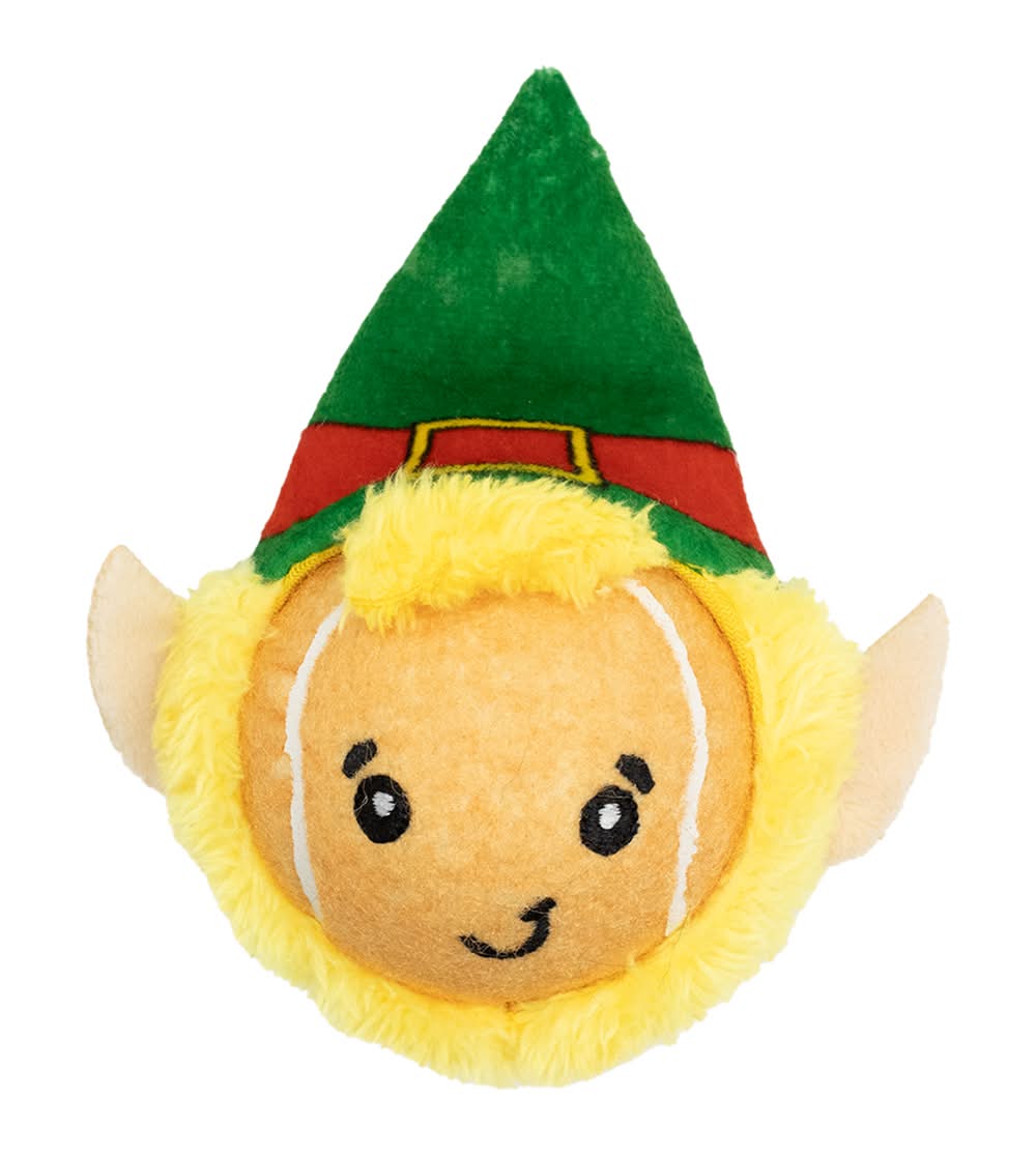 Design Lab Elf Tennis Ball Dog Toy