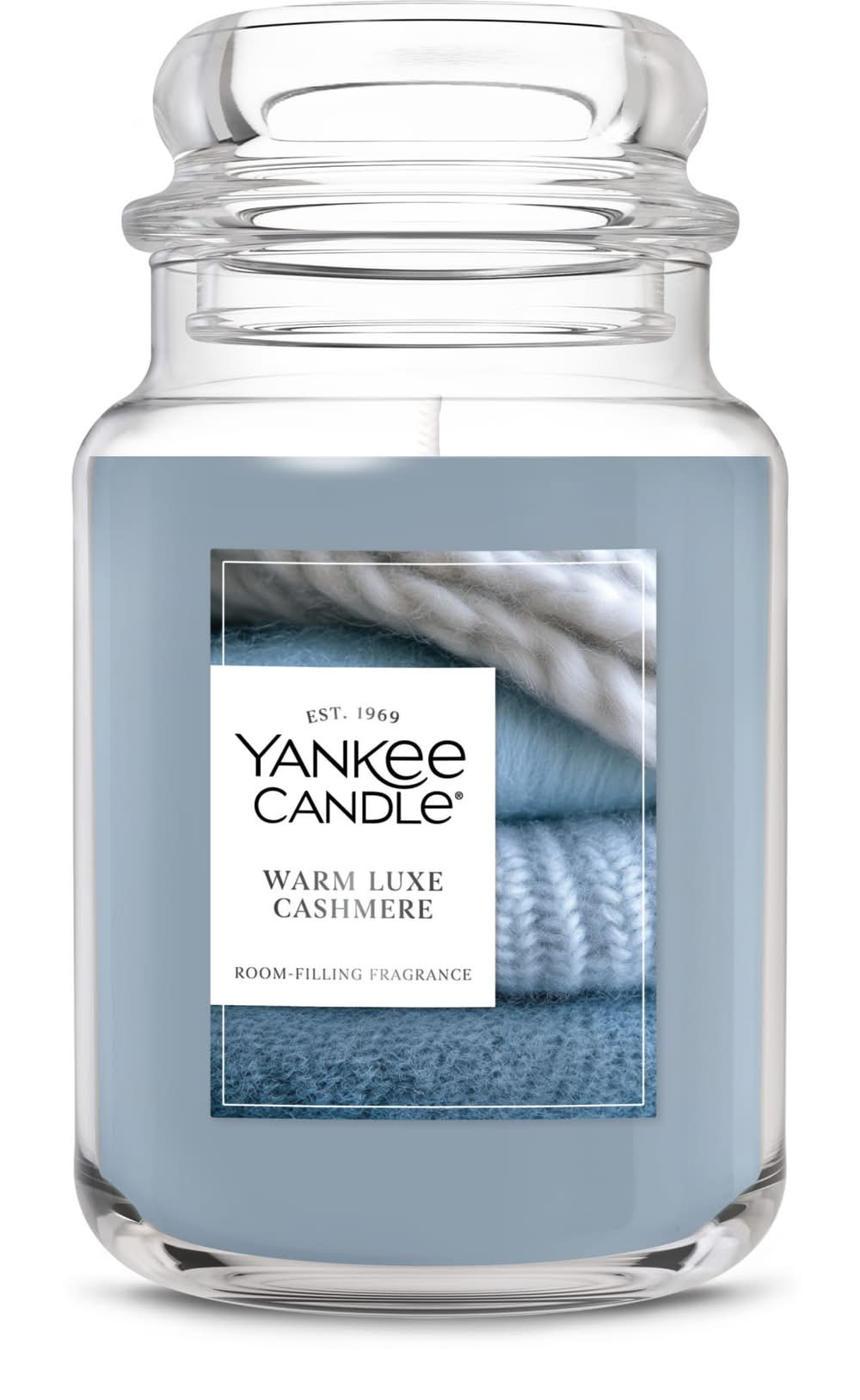 Yankee Candle Original Jar Candle, Warm Luxe Cashmere (22 oz)