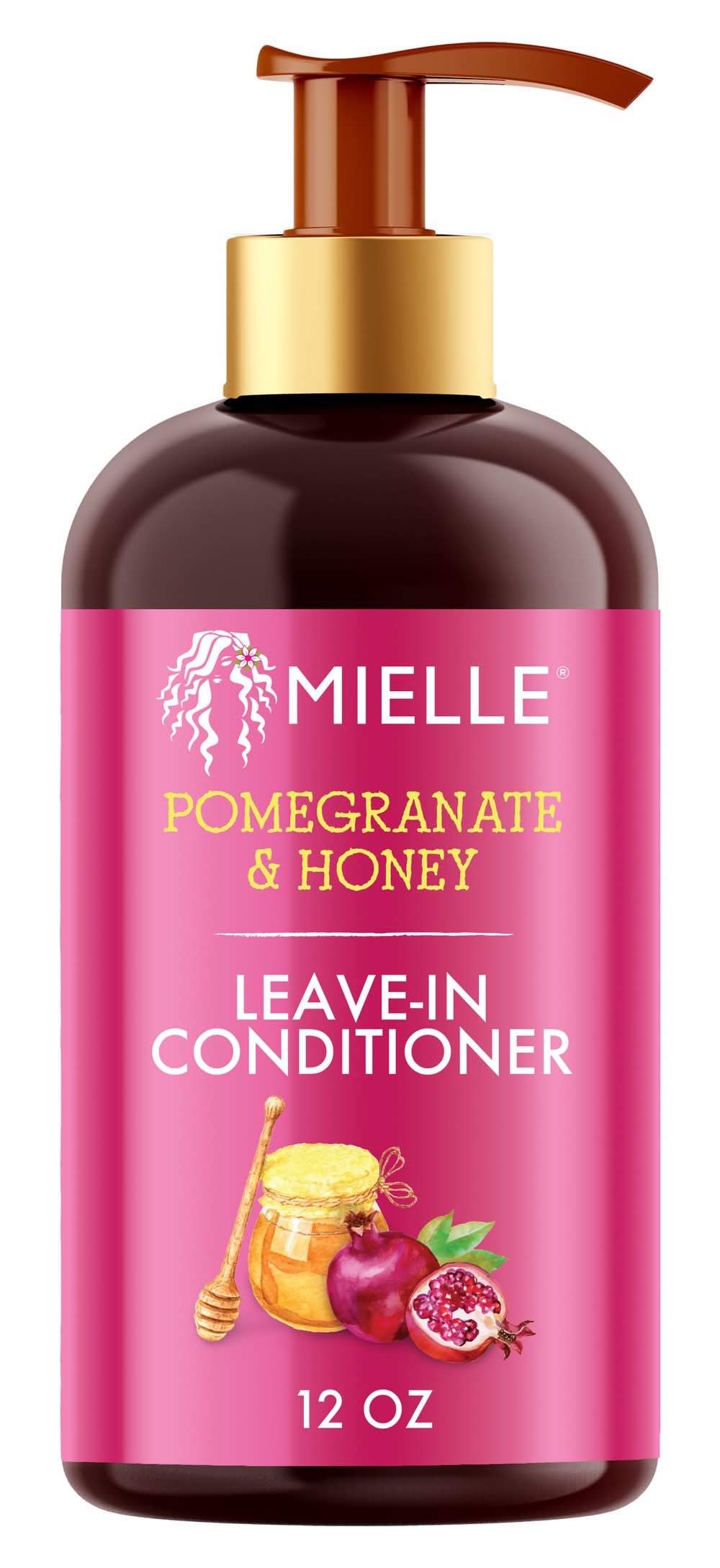 Mielle Leave-In Conditioner, Pomegranate-Honey (12 fl oz)