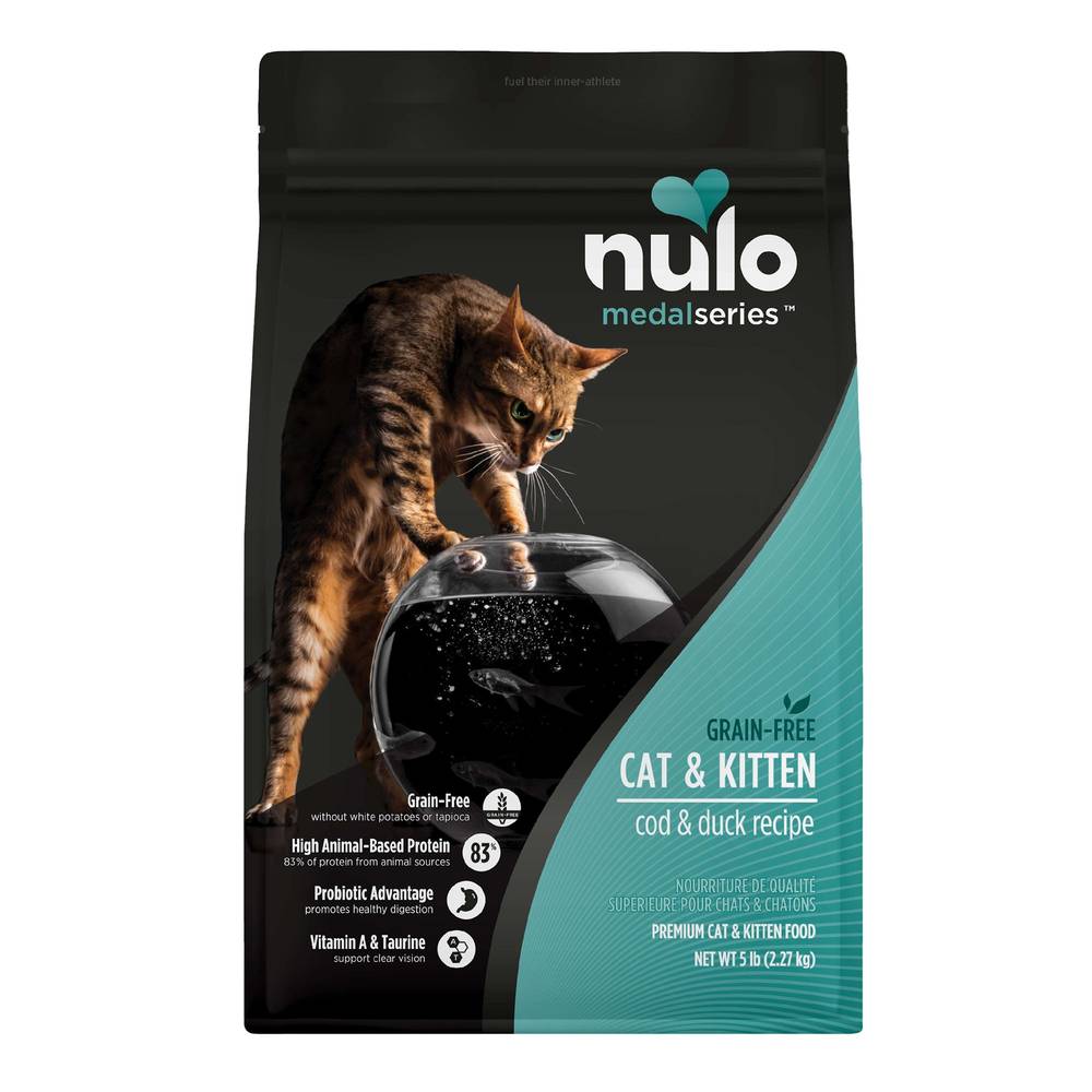 Nulo Medalseries All Life Stages Dry Cat Food (cod & duck)