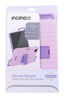 Incipio 11 Kids Bumper Tablet Case for iPad Pro, Pink (ICPT3110-PNK)