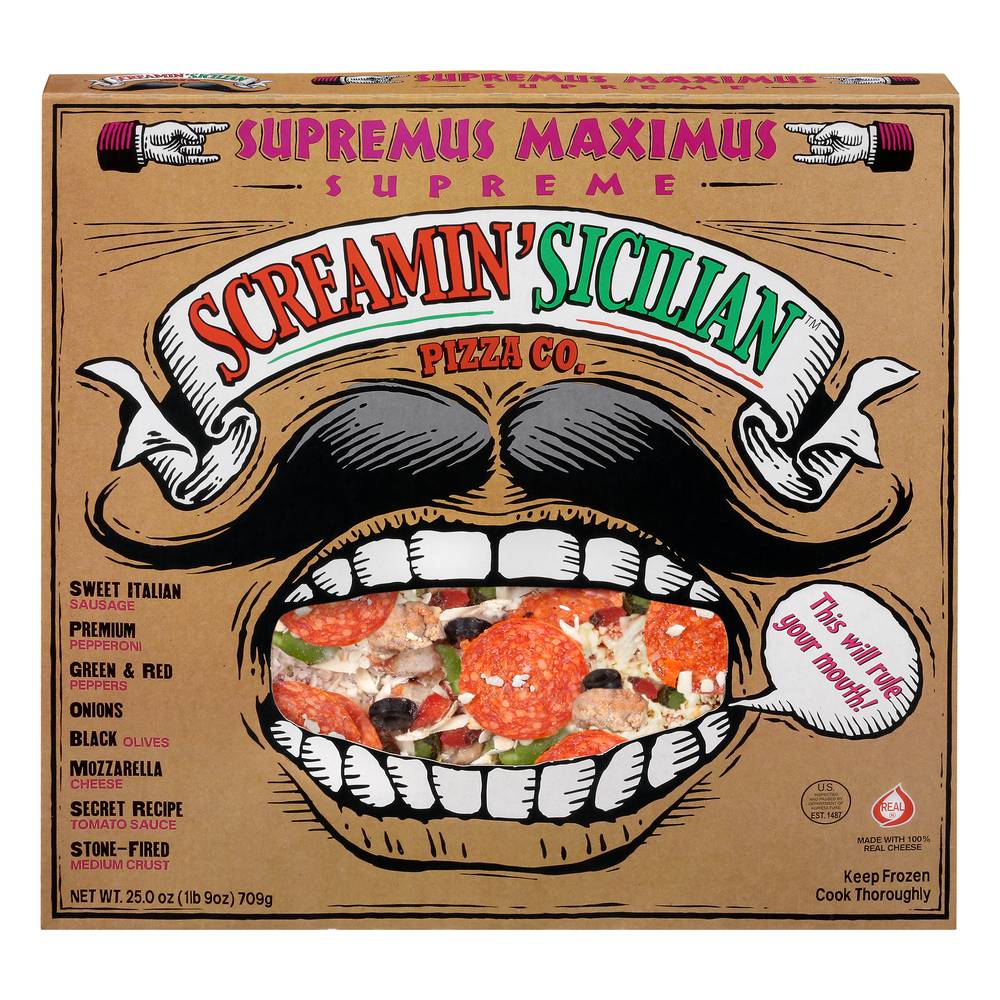 Screamin' Sicilian Pizza Co. Supremus Maximus (1.56 lbs)