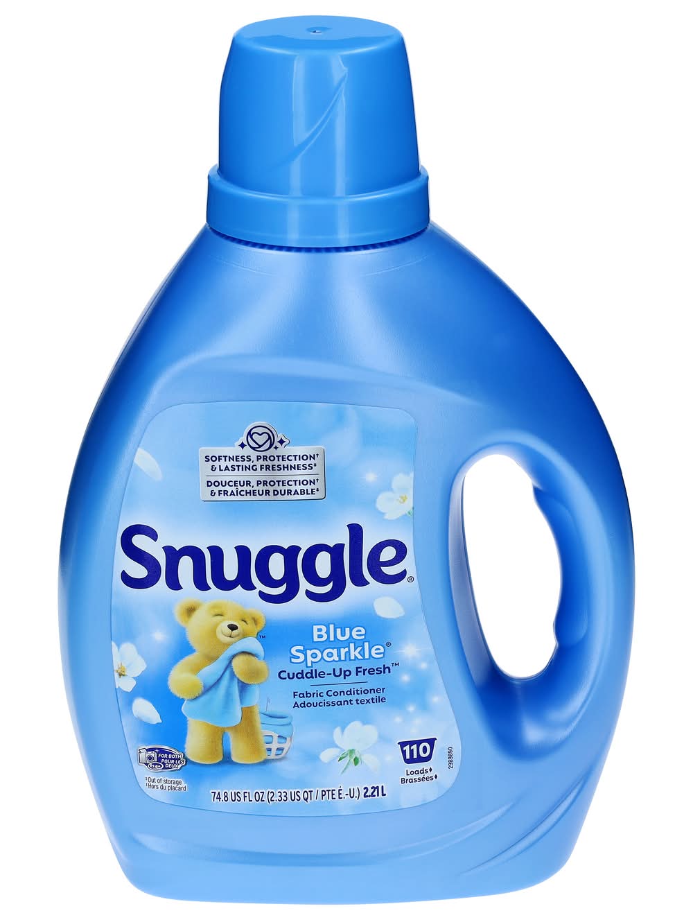 Snuggle Blue Sparkle Cuddle Up Fresh Liquid Fabric Conditioner (74.8 fl oz)