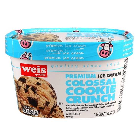 Weis Quality Ice Cream Colossal Cookie Crunch