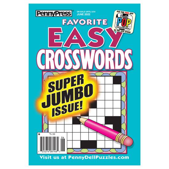 Pennypress Quick & Easy Crosswords Magazine