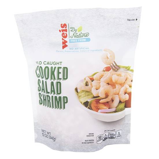 Weis By Nature Cooked Salad Shrimp